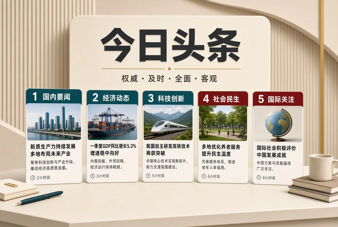 资讯阅读示意图